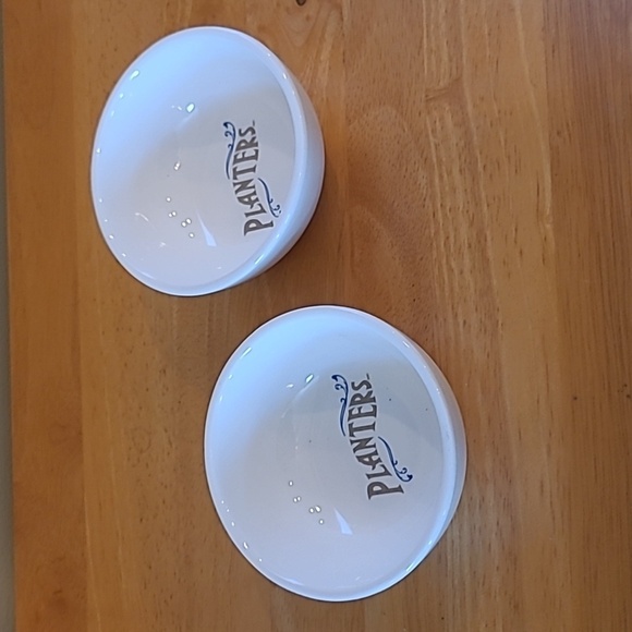 PLANTERS MR. PEANUT Vintage Ceramic Shelling/Nut Serving Dishes/Serving Tray Set - Picture 6 of 17